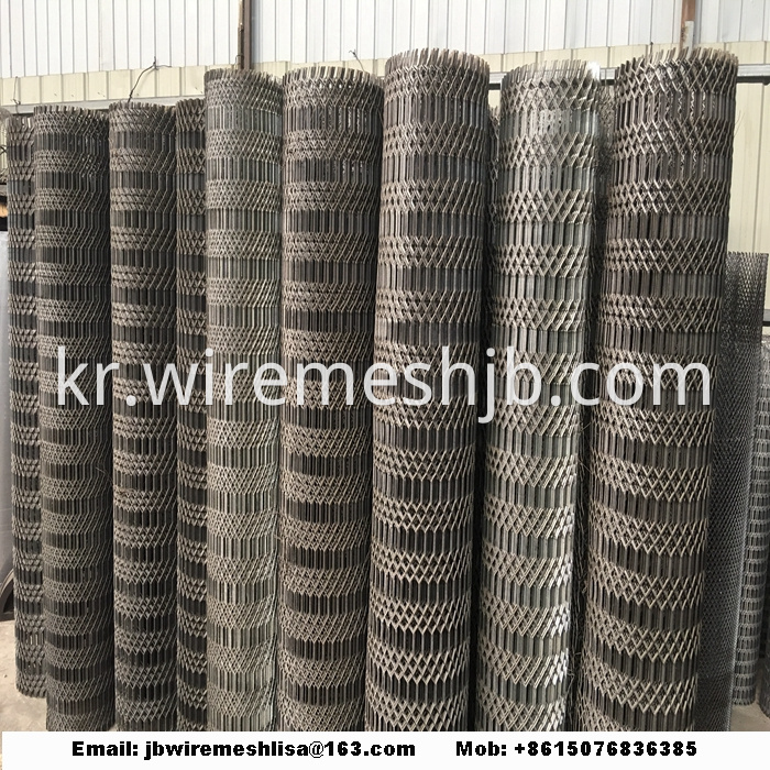 Galvanized Hexagonal Expanded Metal Mesh